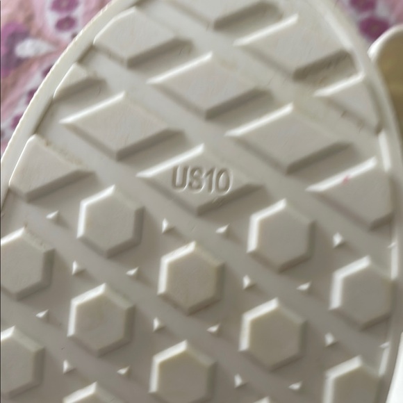 Vans White Slip-On Sneakers Perforated Design - Picture 9 of 10